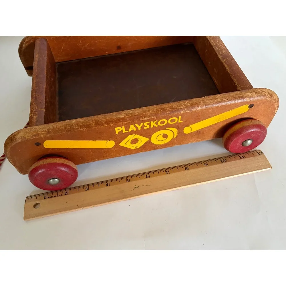 Playskool vintage wooden
